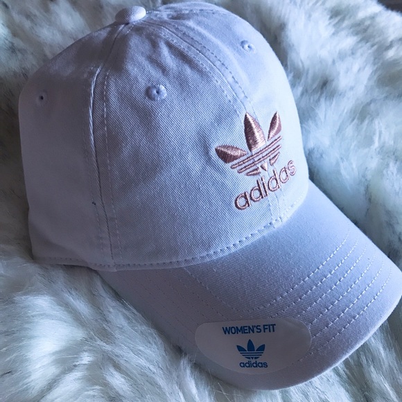 Adidas originals pink white baseball hat dad cap - Picture 4 of 6